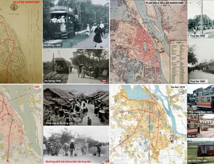 Lịch sử 100 năm tàu điện Hà Nội và 619 km đường sắt đô thị 5 không (0) hôm nay