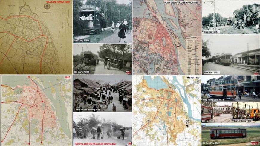 Lịch sử 100 năm tàu điện Hà Nội và 619 km đường sắt đô thị 5 không (0) hôm nay
